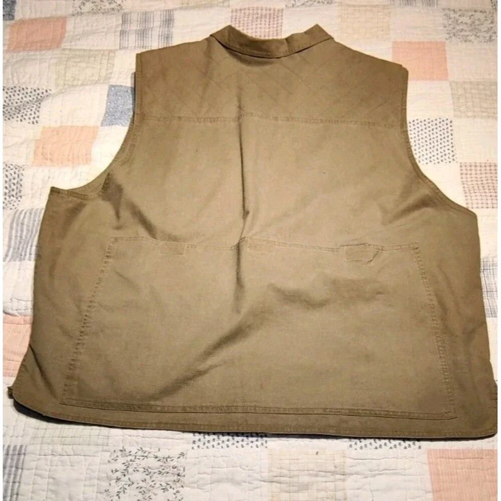 Campmor Green Pocket Fishing or Outdoors Vest Size XXL Lots of Pockets